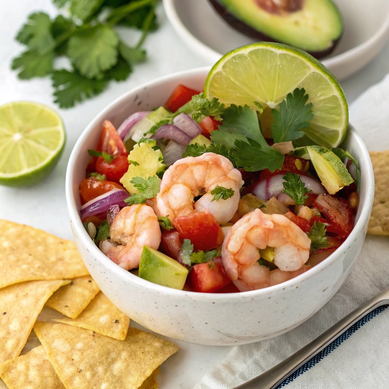 Refreshing Shrimp Ceviche
