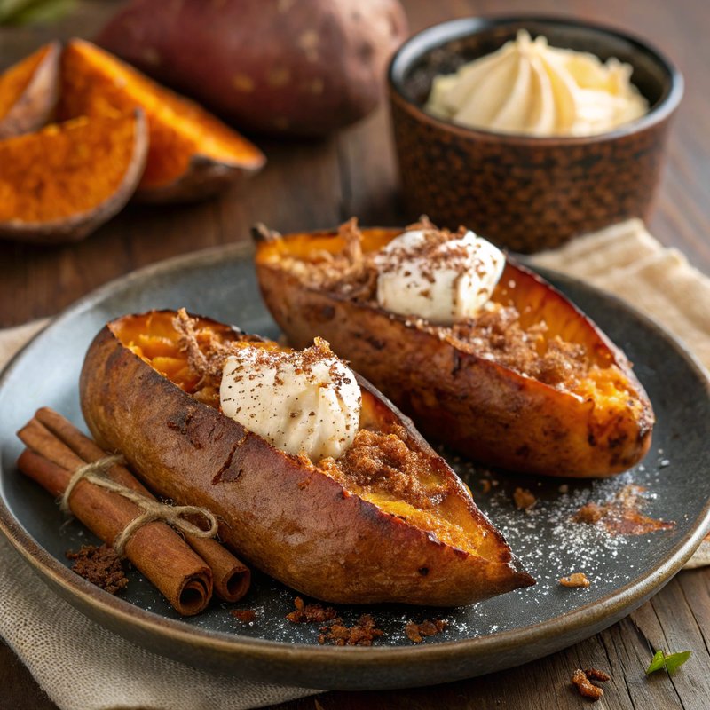 Yaki Imo (Japanese Roasted Sweet Potatoes)