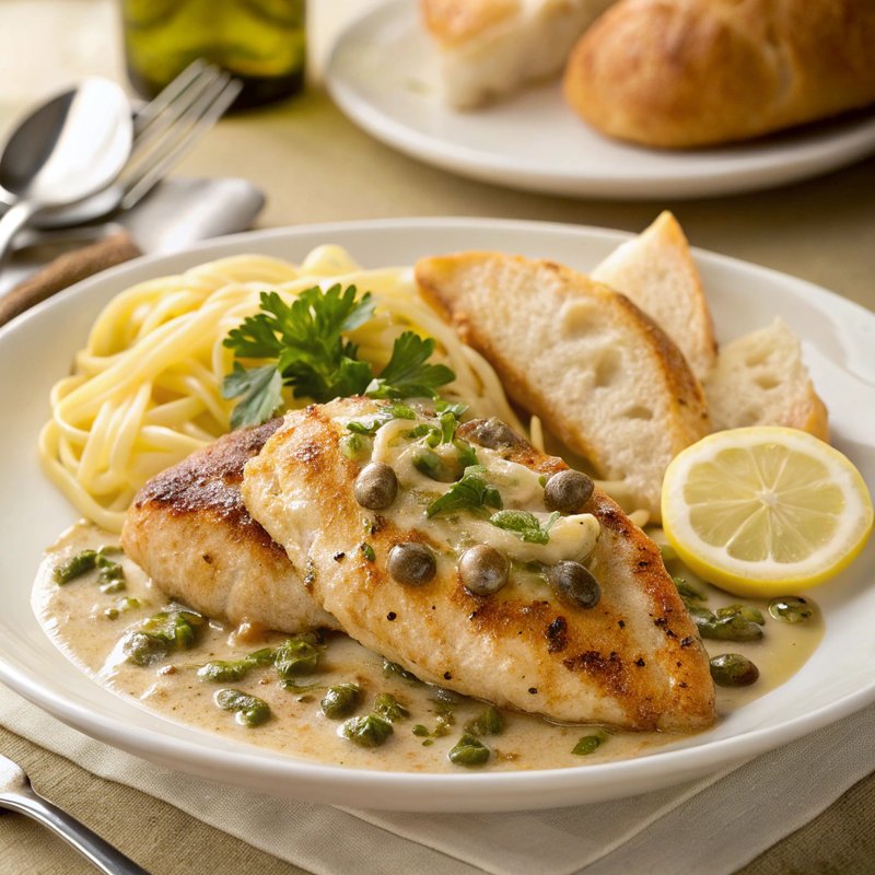 Creamy Chicken Piccata