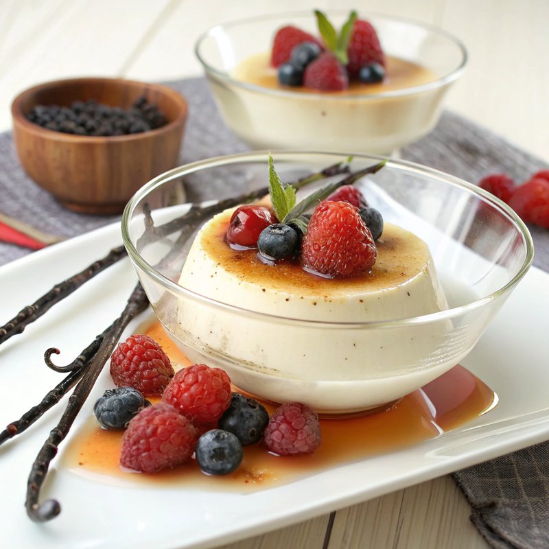 Vanilla Bean Panna Cotta
