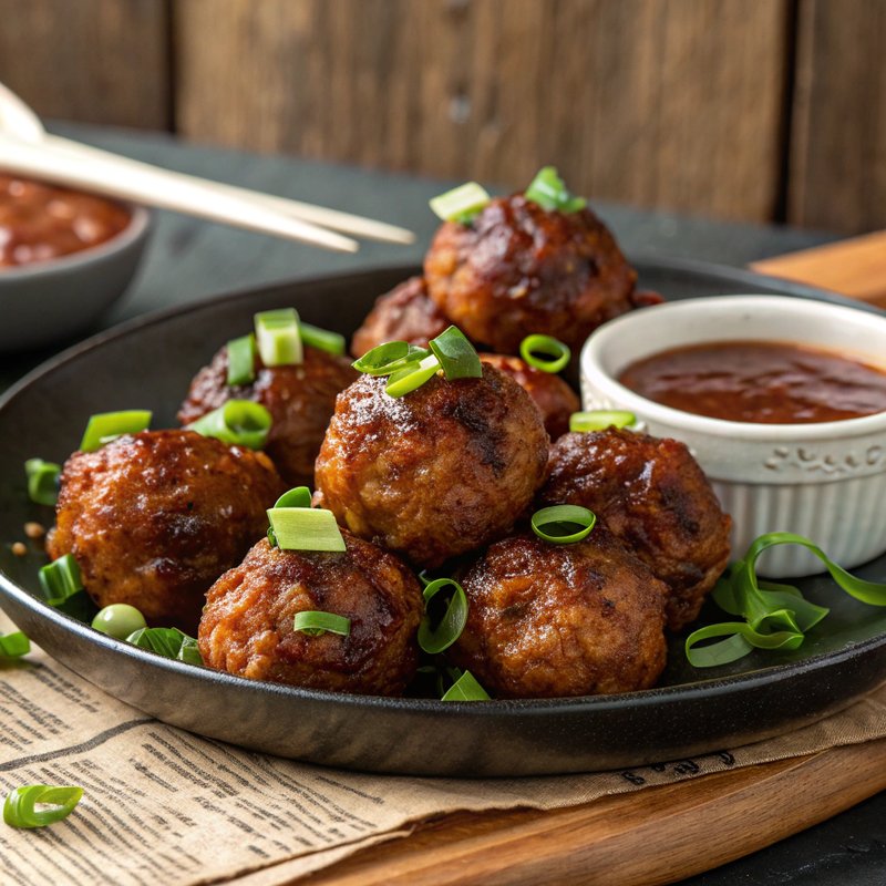 Fiery Spicy Meatballs
