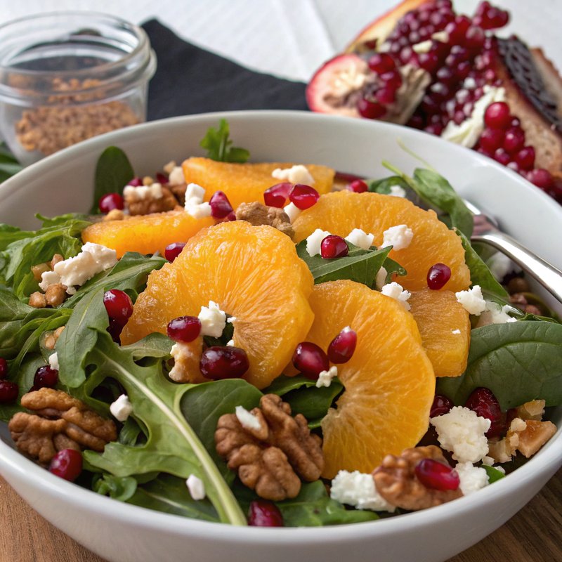 Orange and Pomegranate Salad