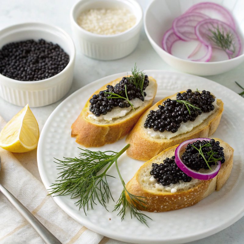Elegant Caviar Toast