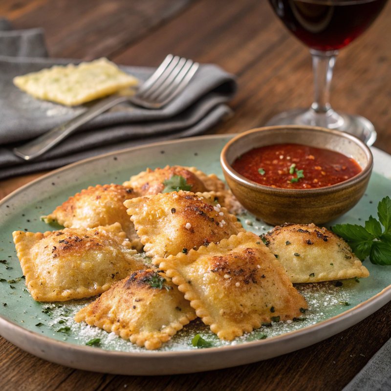Air Fryer Toasted Ravioli