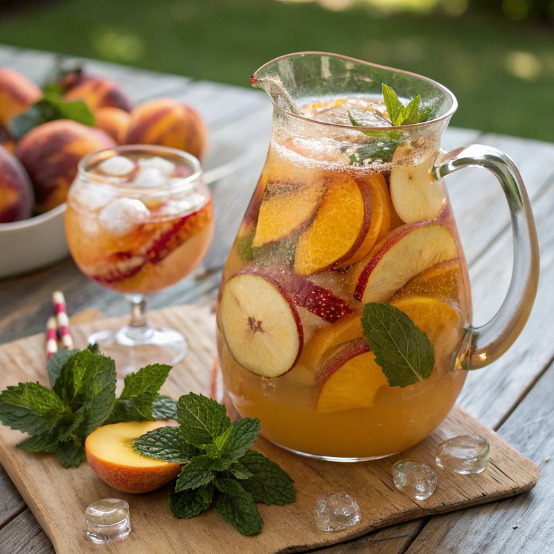 Nectarine Sangria