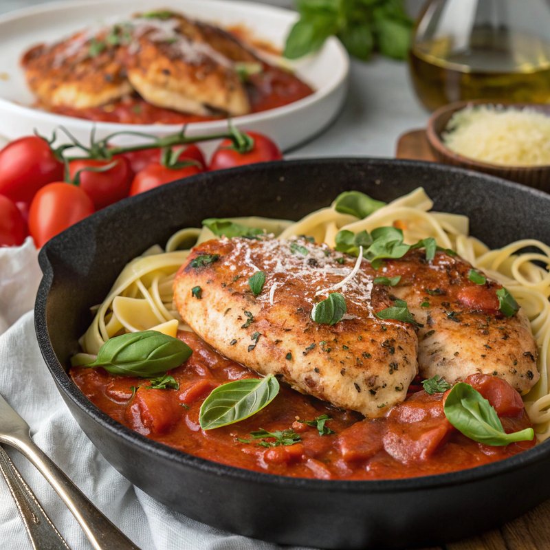 Italian Herbed Chicken in Tomato Basil Sauce