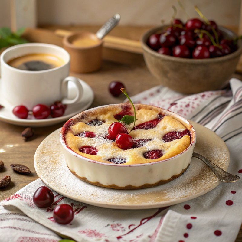 Cherry Clafoutis Coffee