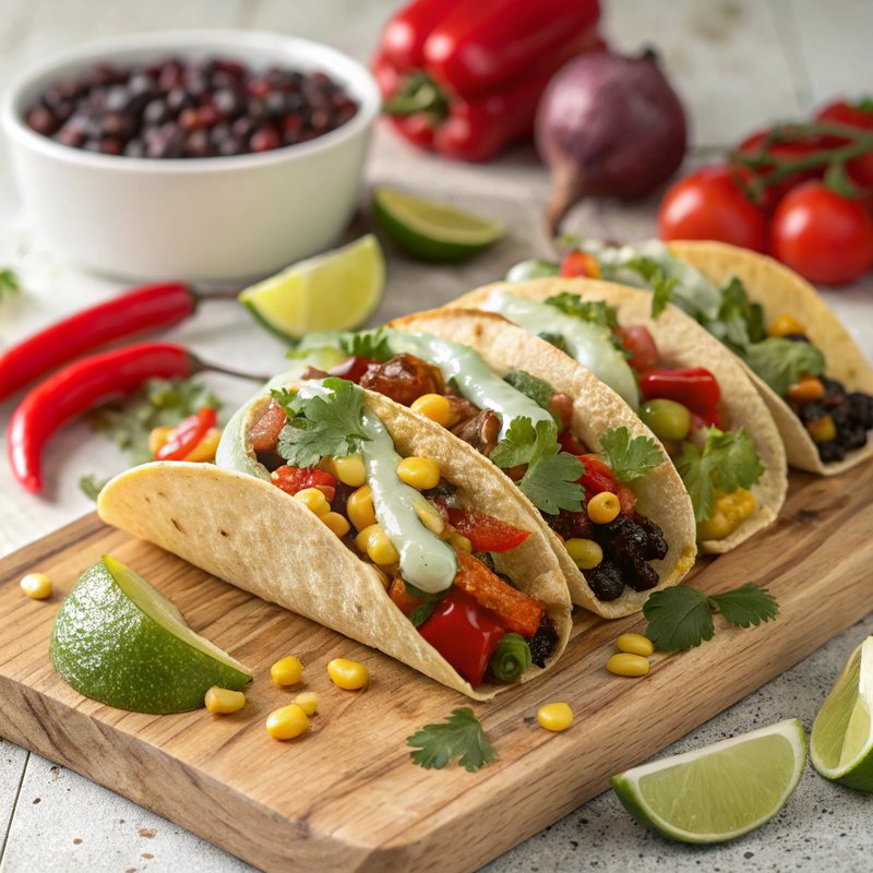 Authentic Veggie Tacos