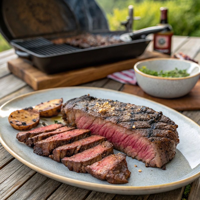 Juicy Grilled Shoulder Steak