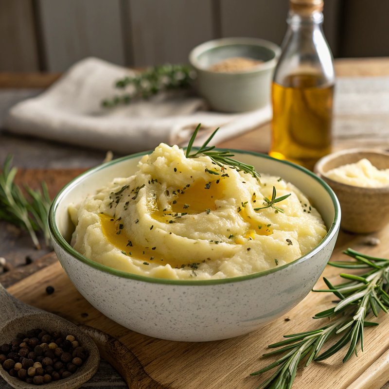 Rosemary and Olive Oil Mashed Potatoes