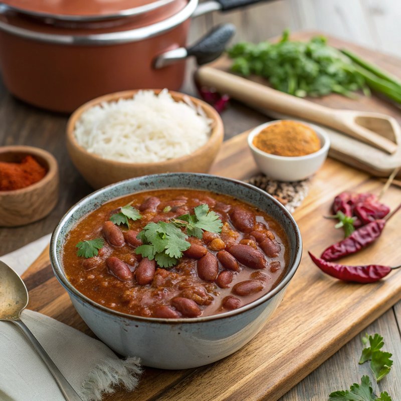 Rajma (Red Kidney Bean Curry)