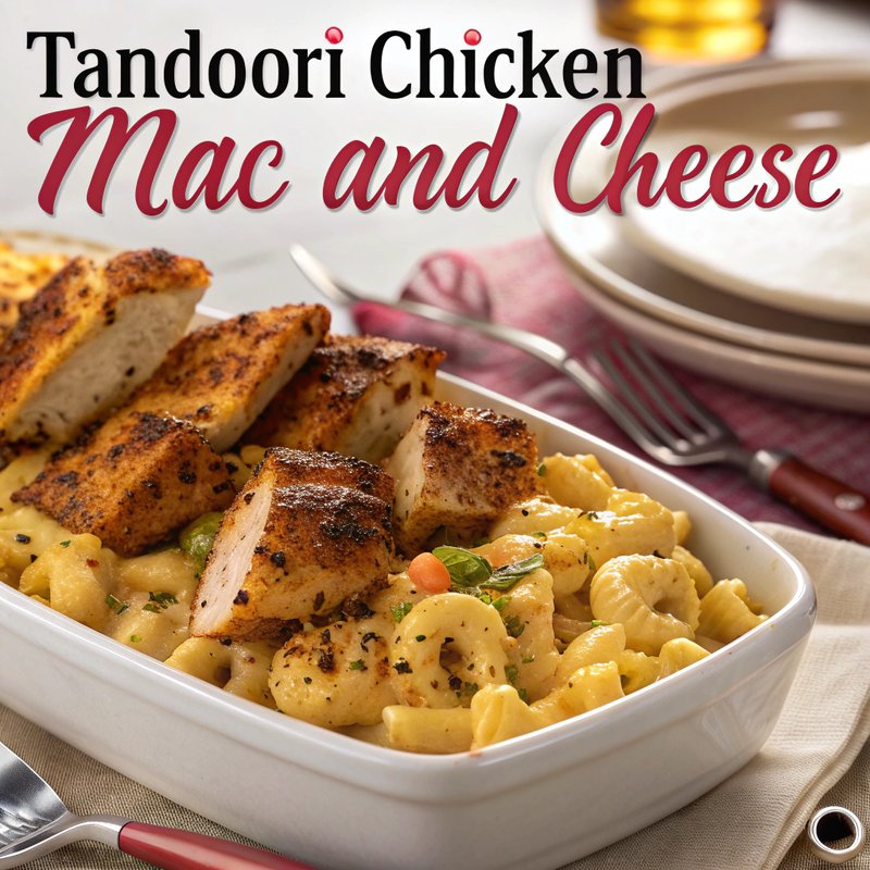 Tandoori Chicken Mac and Cheese