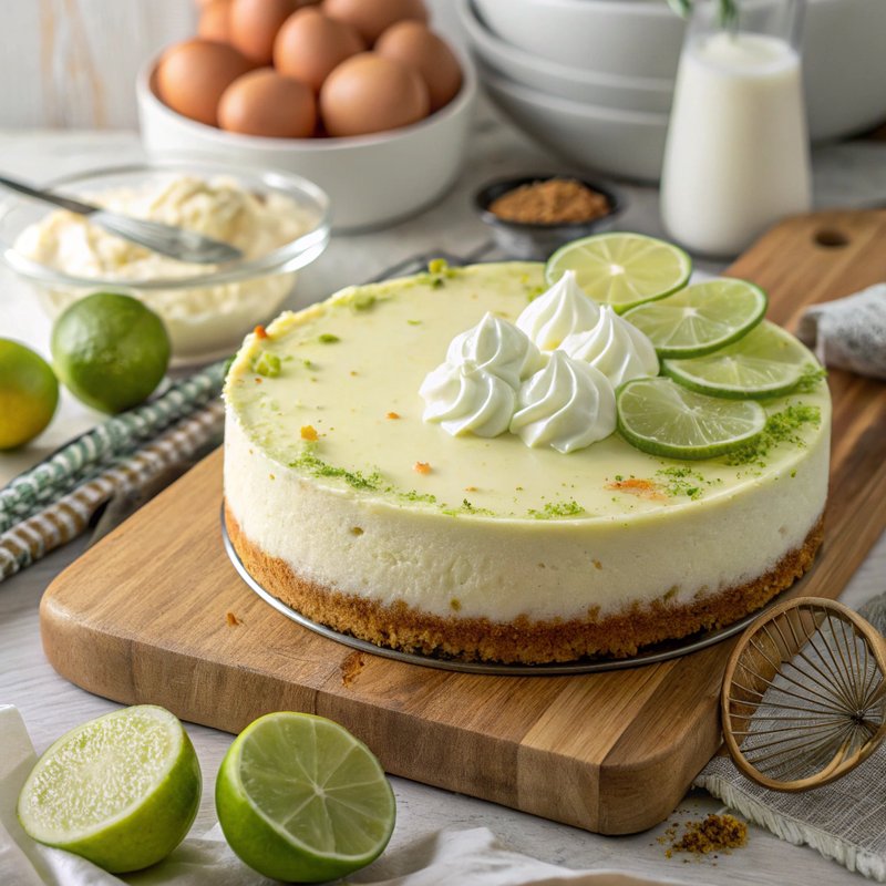 Luscious Lime Cheesecake