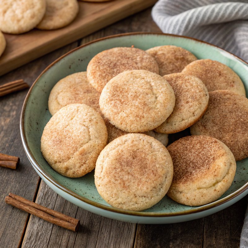Classic Snickerdoodle Cookies