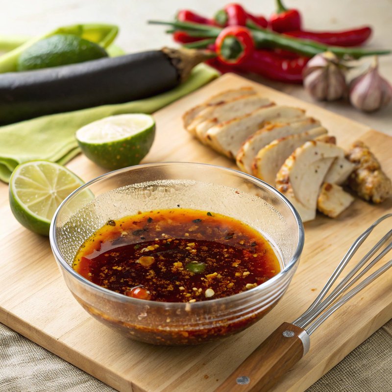 Sriracha and Maple Syrup Marinade