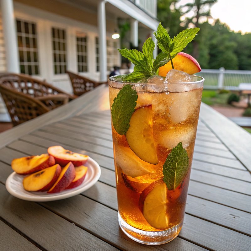 Whiskey Peach Tea