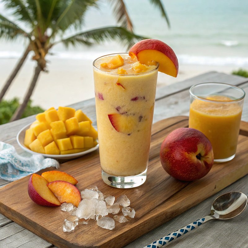 Nectarine and Mango Smoothie