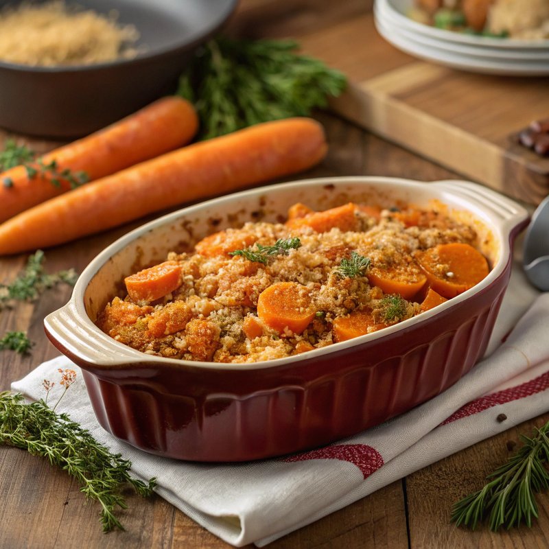 Porkkanalaatikko (Finnish Carrot Casserole)