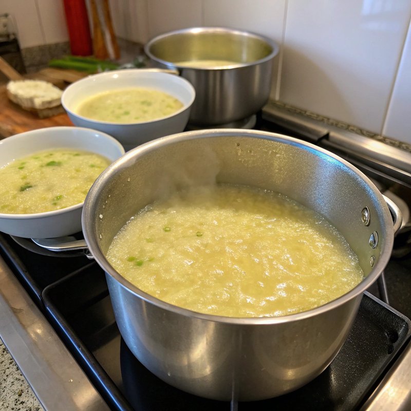 Garlic and Zucchini Polenta