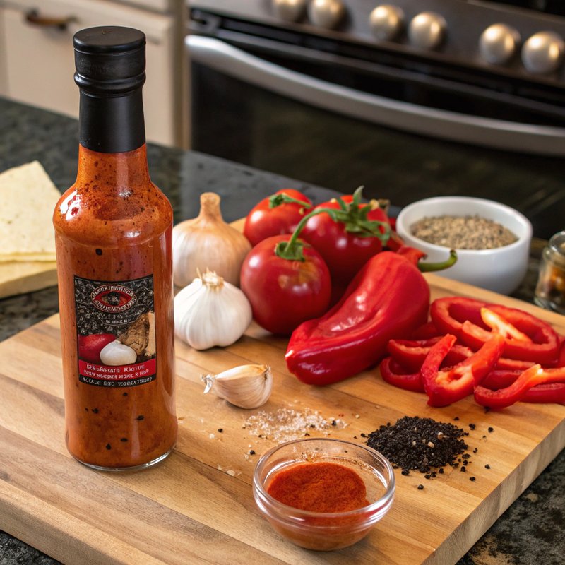 Smoky Roasted Pepper Sauce