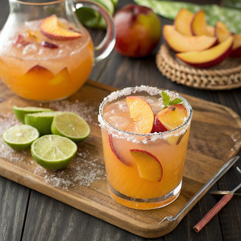 Peach and Nectarine Margarita