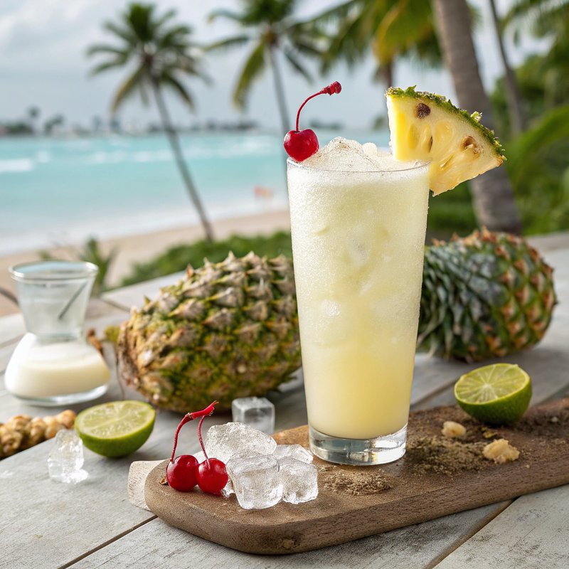 Pina Colada Mocktail
