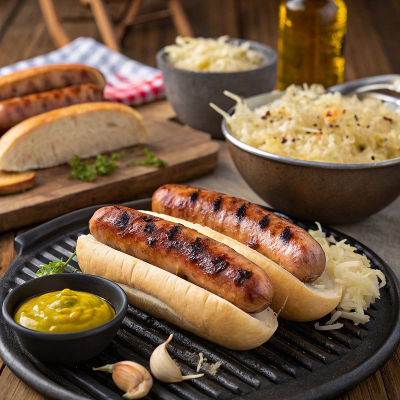 Grilled Polish Sausage