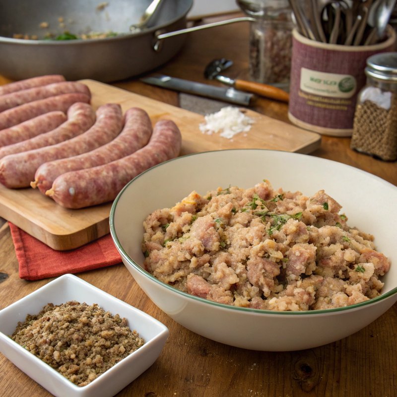 Homemade Cumberland Sausage