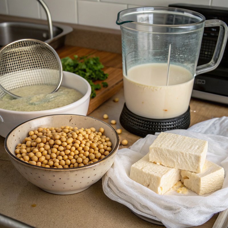 Homemade Tofu