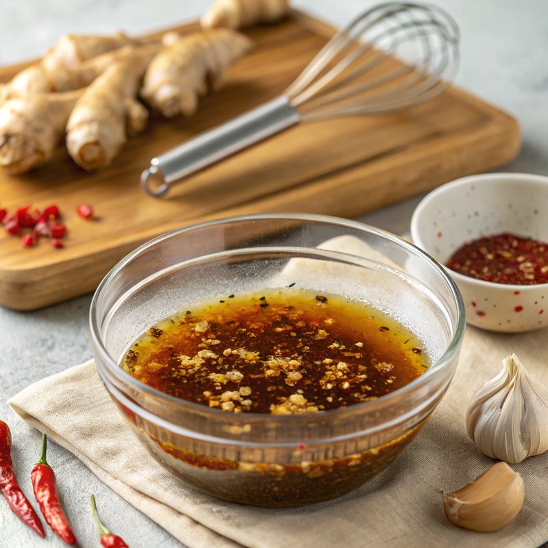 Ginger and Sesame Oil Marinade