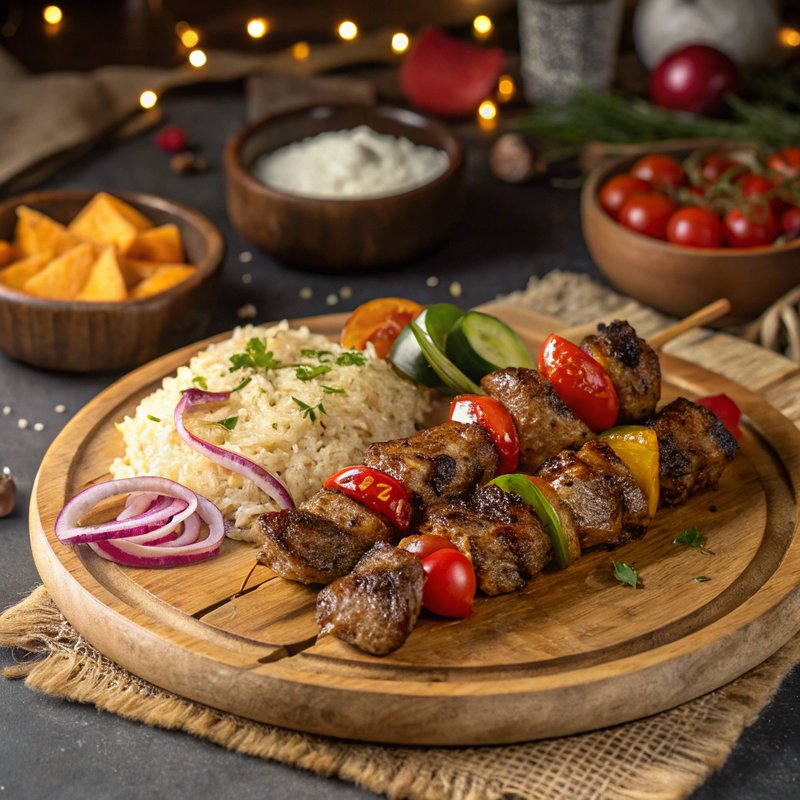 Authentic Turkish Shish Kebabs