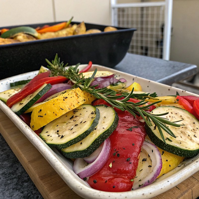 Rosemary and Garlic Grilled Vegetables