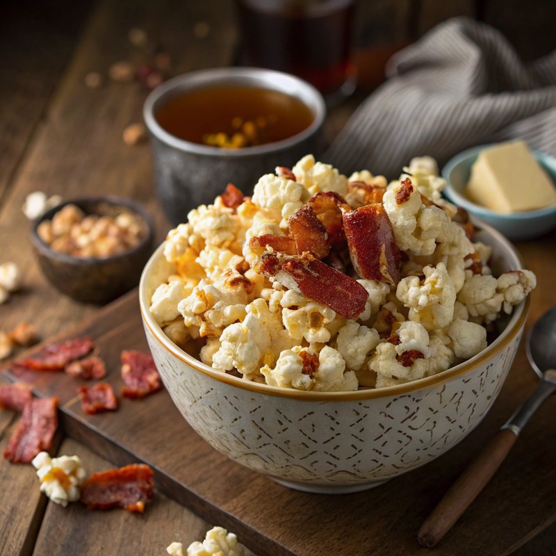 Maple Bacon Popcorn