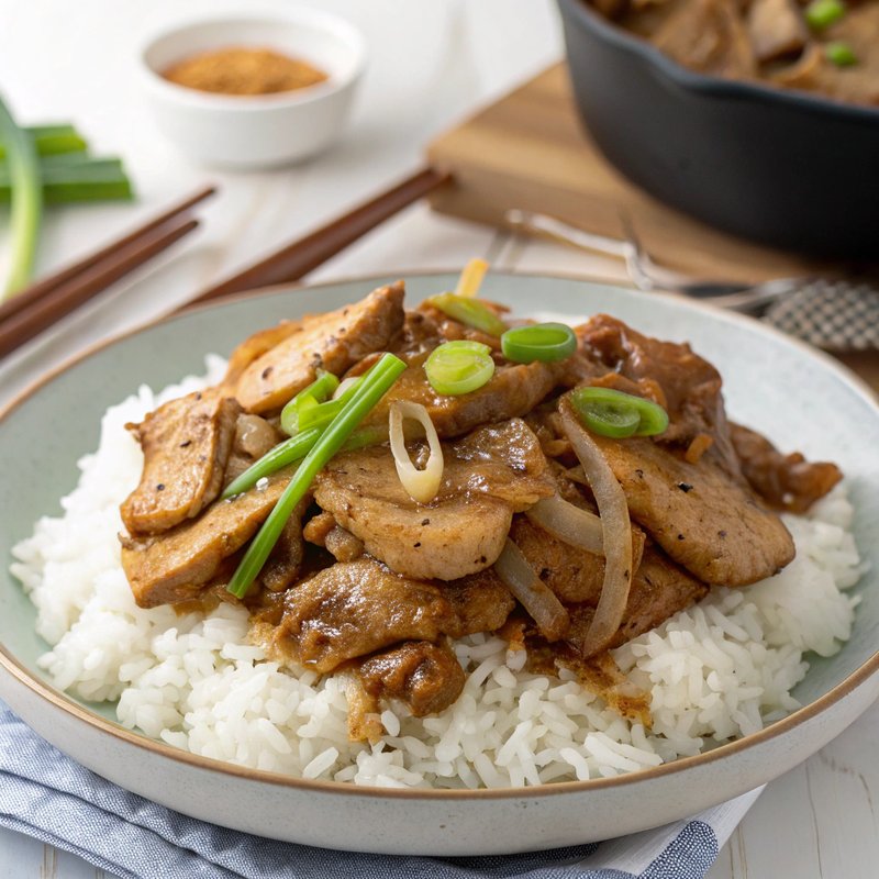 Shogayaki - Ginger Pork Stir-fry