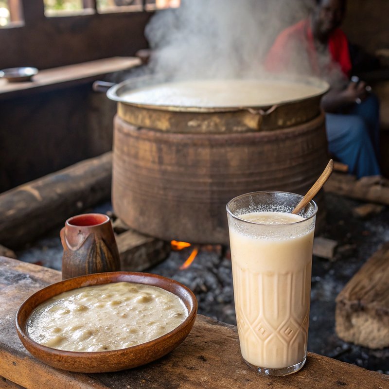 Mursik - Traditional Kenyan Fermented Milk Drink