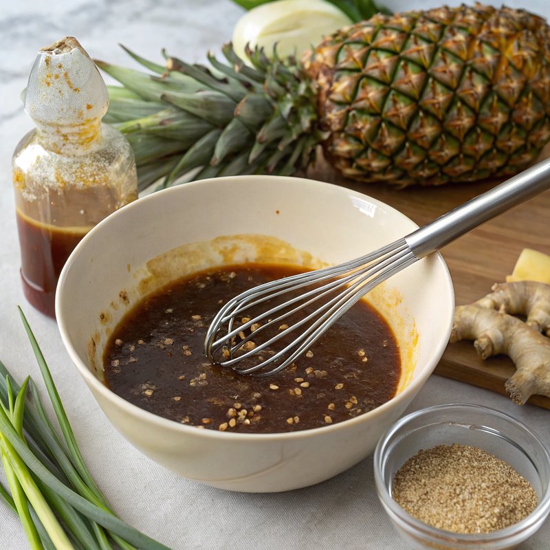 Teriyaki and Pineapple Juice Marinade