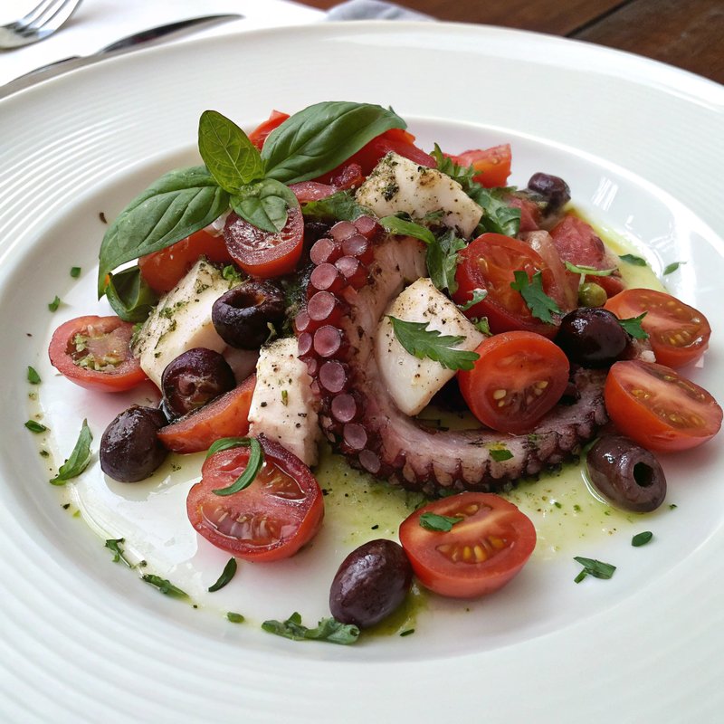 Dalmatian Octopus Salad
