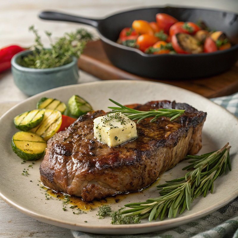 Herb-Butter Basted Chuck Eye Steak