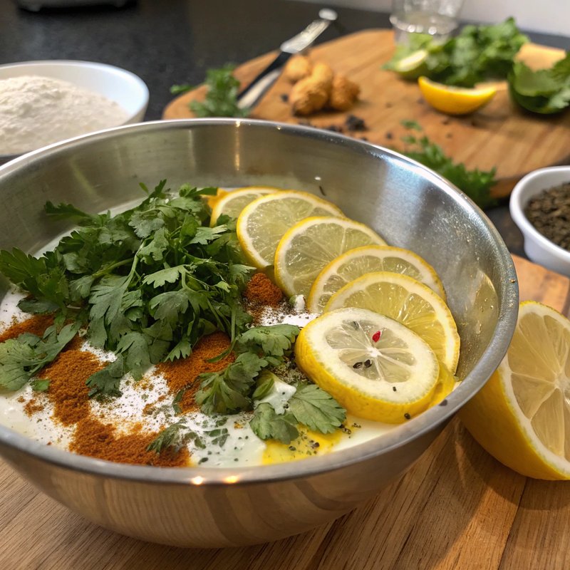 Tandoori Lemon Glow
