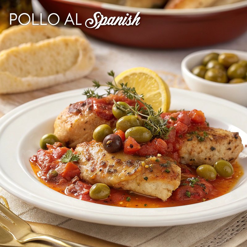 Pollo al Spanish