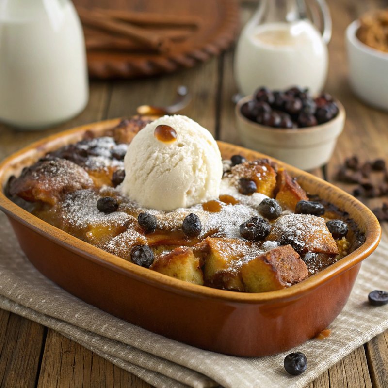 Decadent Panettone Bread Pudding