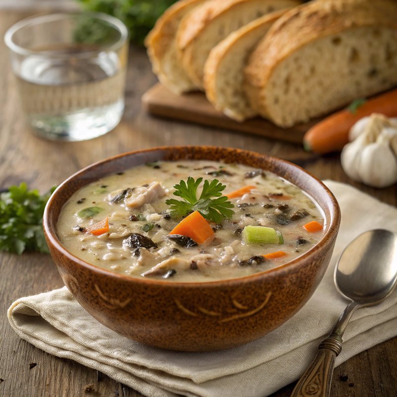 Creamy Wild Rice Soup