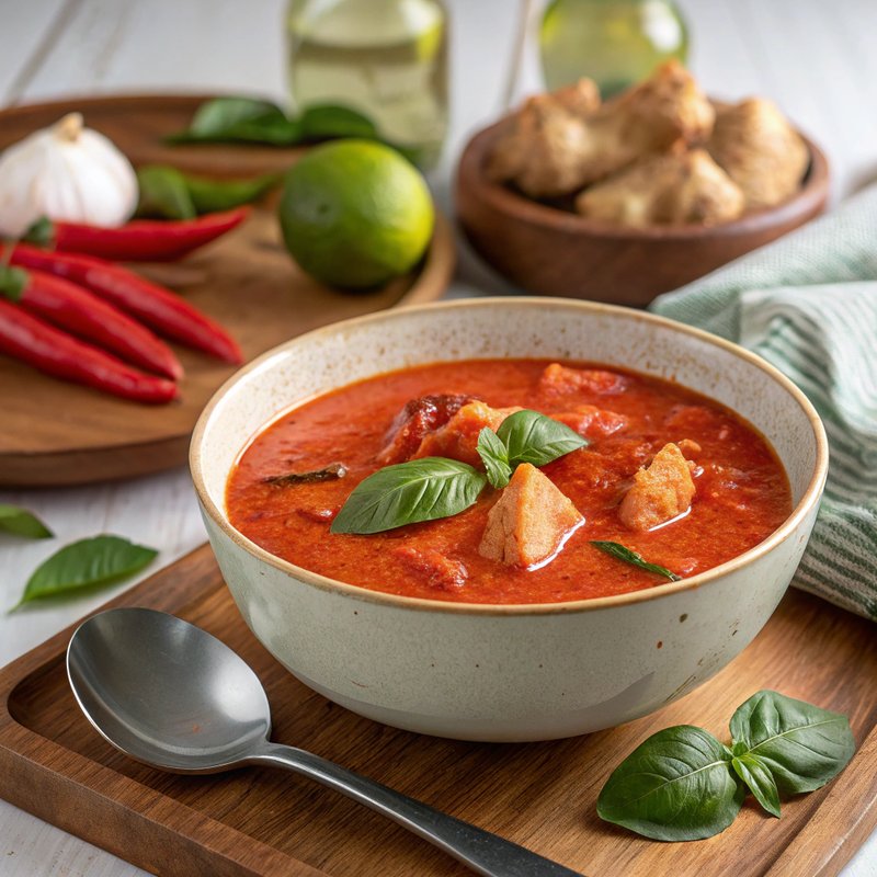 Enhanced Thai Red Curry Sauce