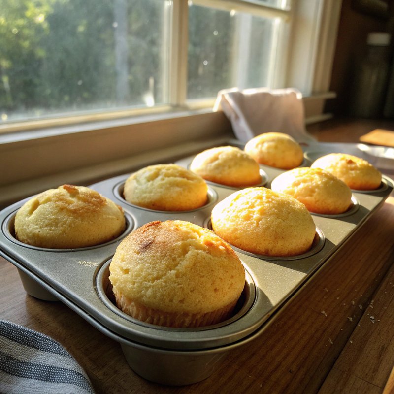 Delicious Cornbread Muffins