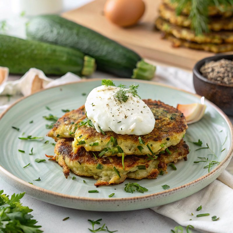 Crispy Zucchini Hashbrowns