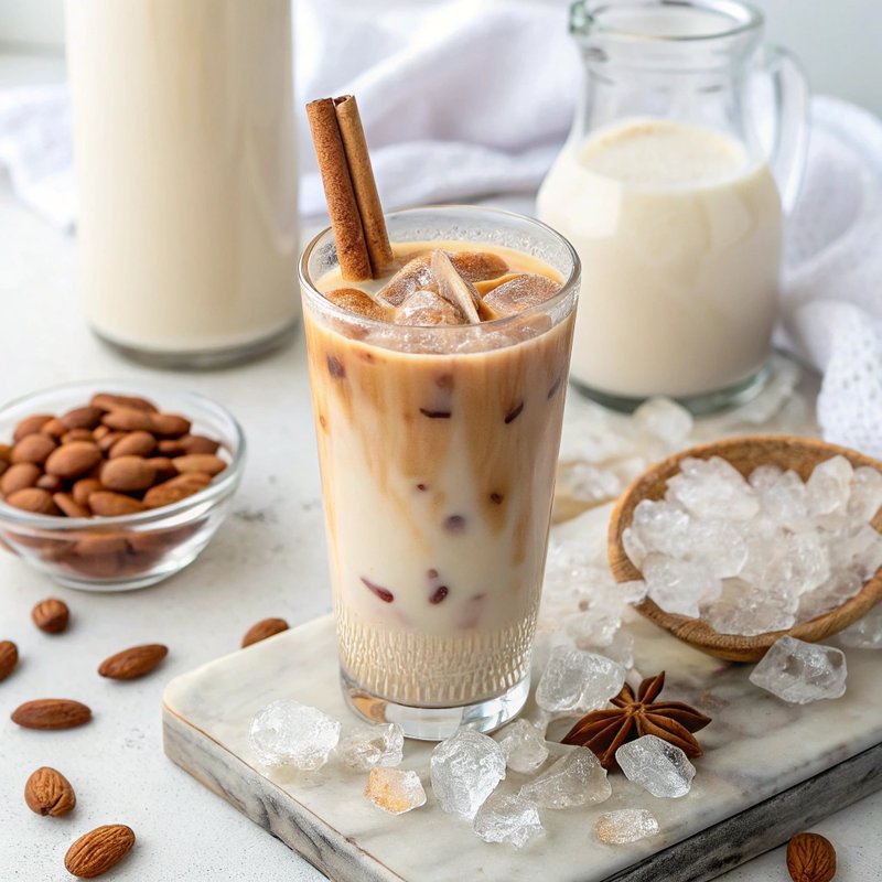 Almond Milk Horchata Iced Coffee