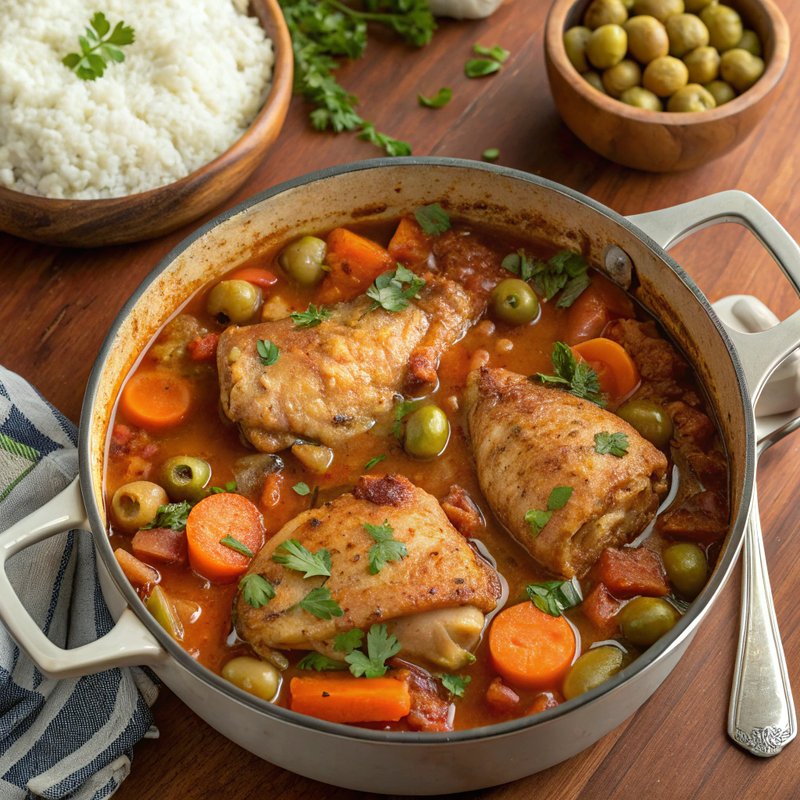Pollo Guisado