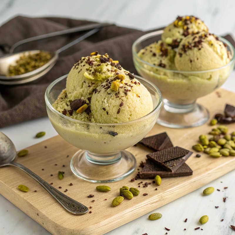 Pistachio Gelato Affogato