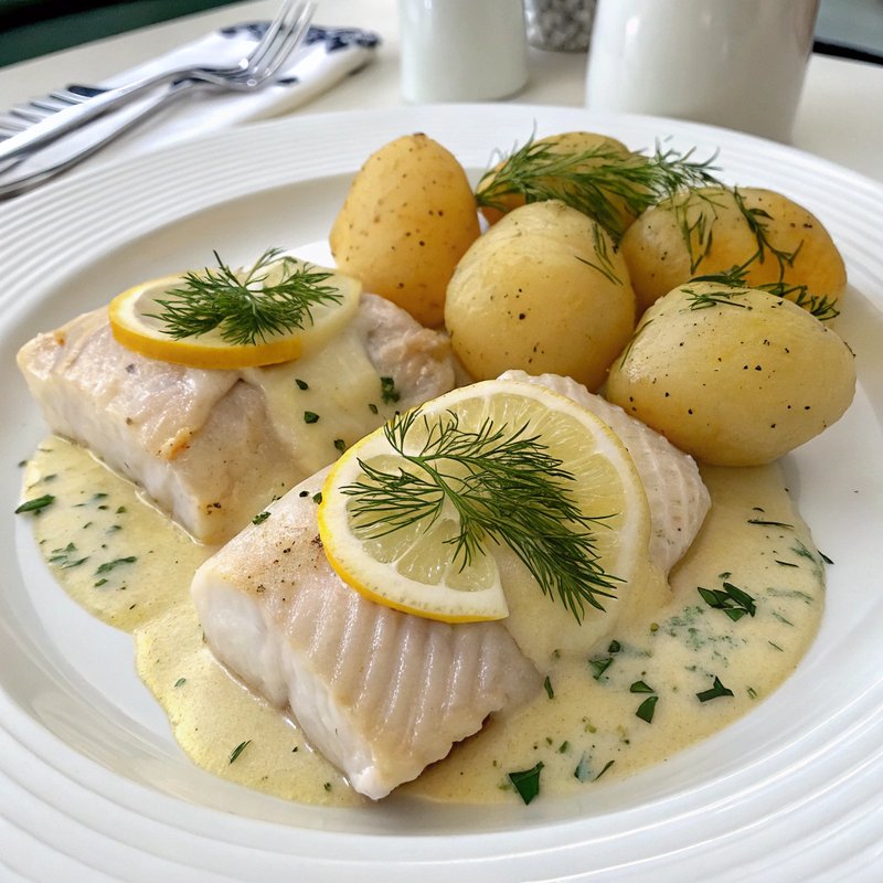Kogt Torsk (Danish Boiled Cod)