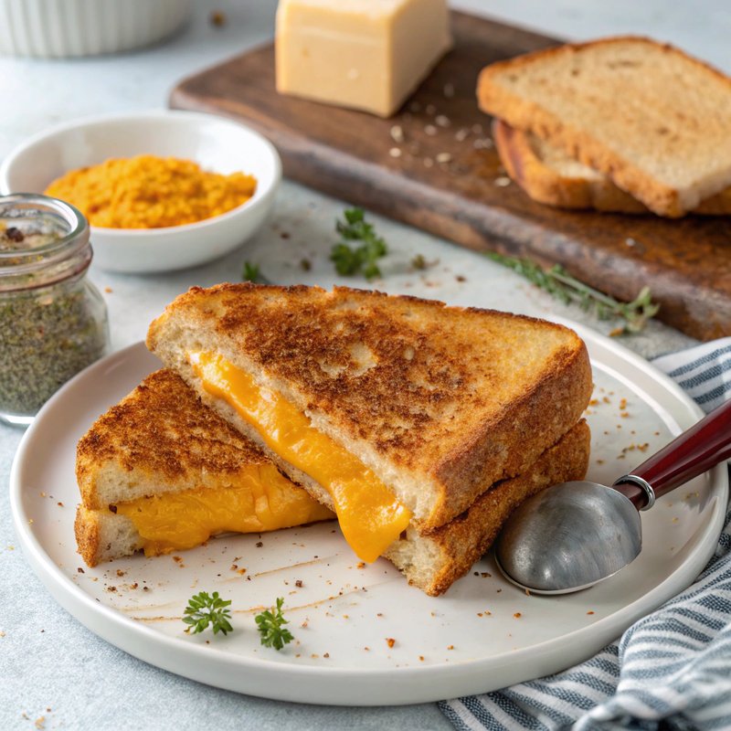 Air Fryer Grilled Cheese
